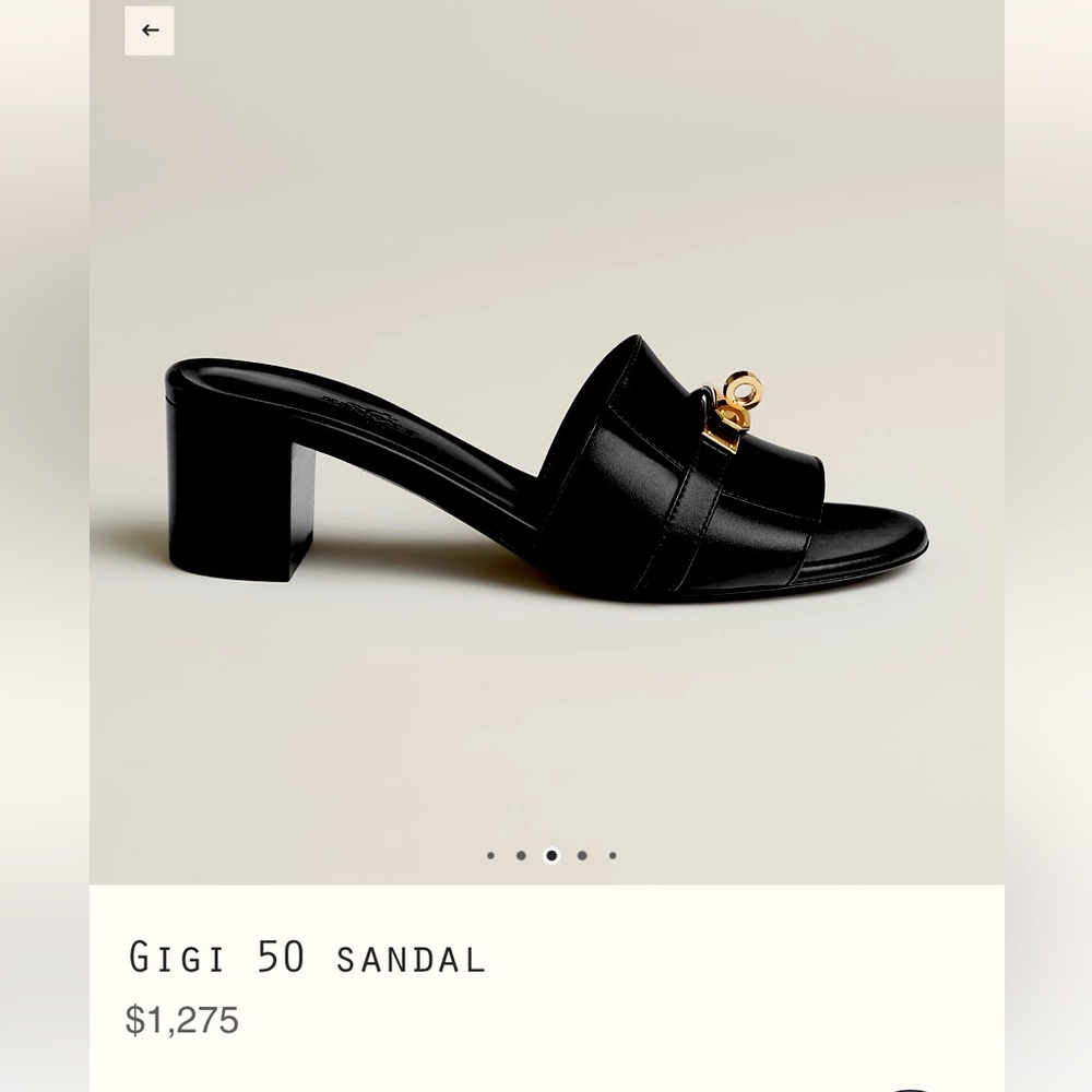 Hermes sandal. Wore a few times around the house.